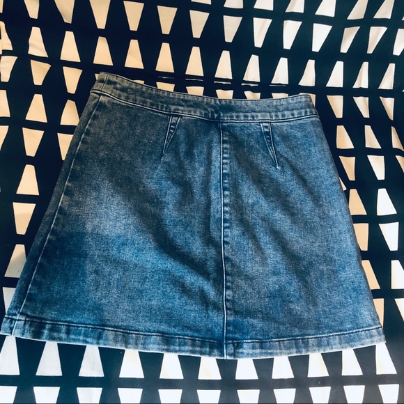 rag & bone Isabel Zip-up Denim Skirt - Picture 13 of 15